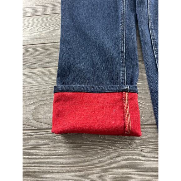 Dickies Warming Temp-IQ Men's Stretch Straight Blue Jeans Relaxed Women's size 6 - Picture 2 of 11